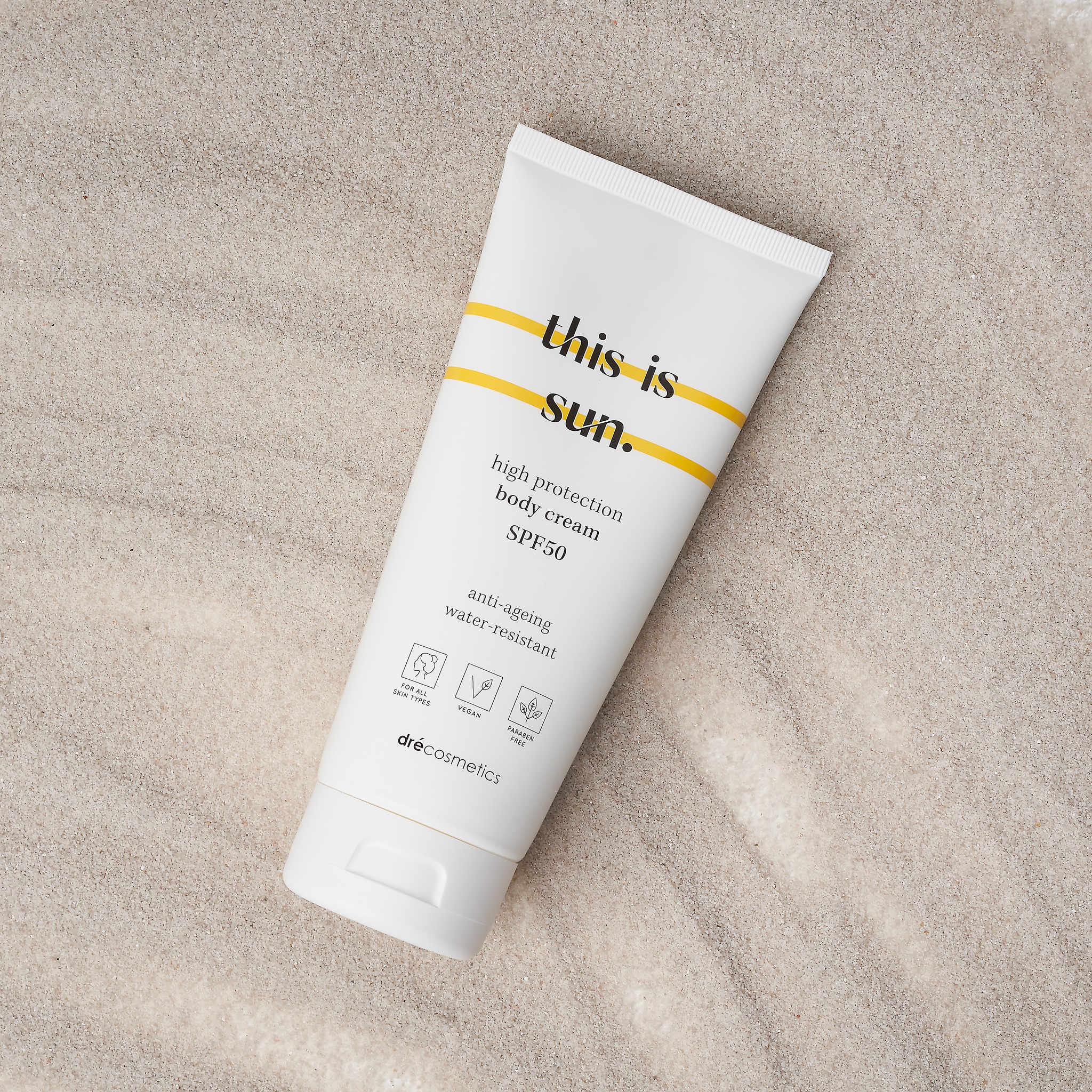 This is Sun Bodycream SPF50